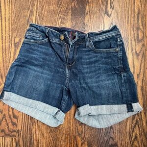 Fran Denim Shorts (for women who squat), size 28